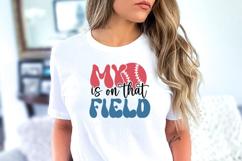 Retro Baseball SVG Design, May is on that field SVG FiveStarCrafting 