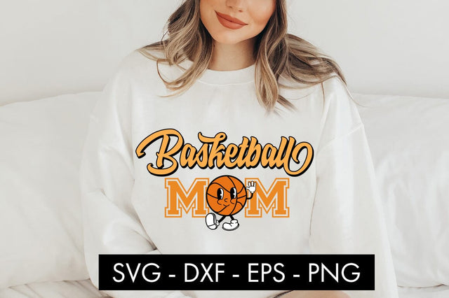 Retro Basketball Mom SVG PNG Cut file SVG Freeling Design House 