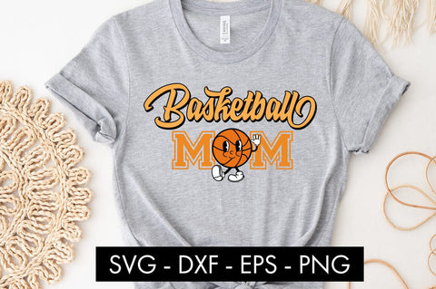Retro Basketball Mom SVG PNG Cut file SVG Freeling Design House 