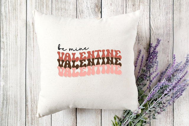 Retro be mine valentine design SVG SVGista 