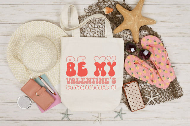 Retro Be My valentine's SVG SVGista 