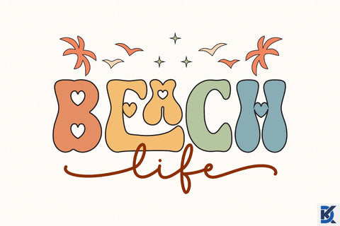Retro beach life SVG SVG SVGista 