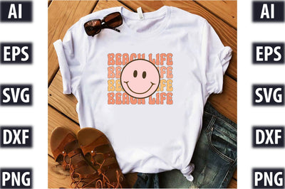 Retro beach life SVG SVG SVGista 