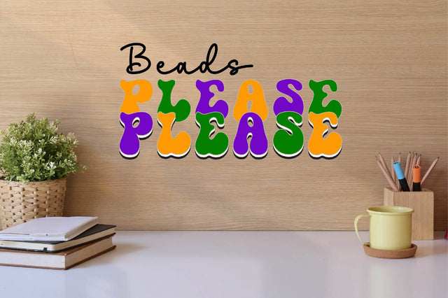 Retro Beads please svg SVG SVGista 