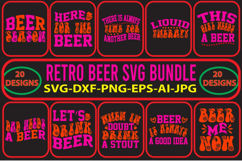 RETRO-BEER-SVG-BUNDLE SVG Syaman 