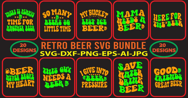 RETRO-BEER-SVG-BUNDLE SVG Syaman 