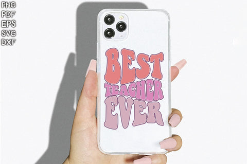 - Retro Best Teacher Ever Vol-1 Sublimation Creativeart88 