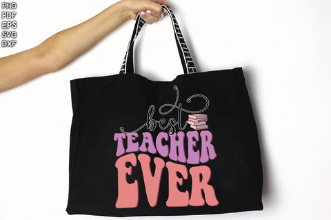 Retro Best Teacher Ever Vol-2 Sublimation Creativeart88 