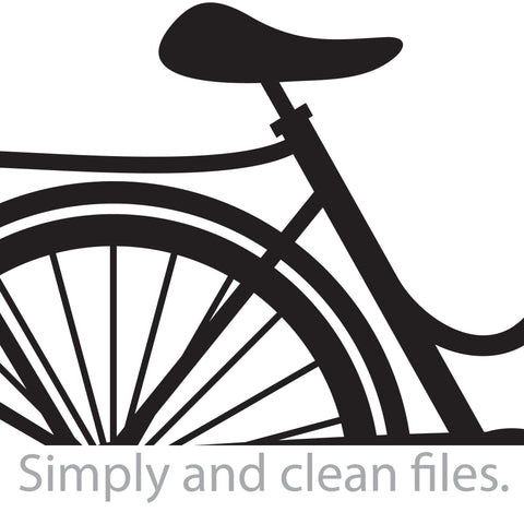 Retro bicycle SVG TribaliumArtSF 