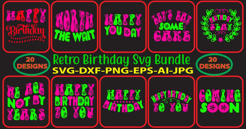 Retro-Birthday-Svg-Bundle SVG Syaman 