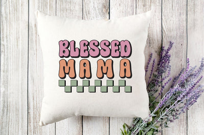 Retro Blessed mama SVG SVG SVGista 