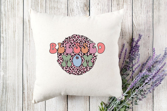 Retro Blessed mom SVG SVGista 