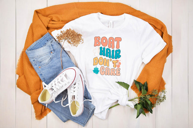 Retro Boat Hair Don't Care SVG SVGista 