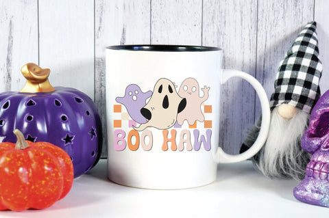 Retro Boo Haw Sublimation Sublimation Creativeart88 