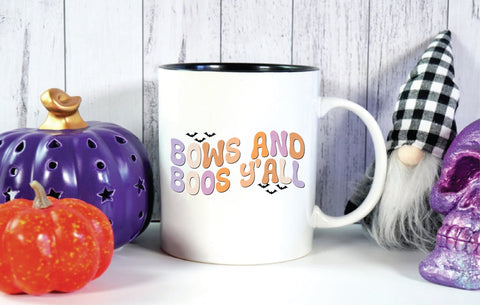 Retro Bows And Boos Y'all Sublimation Vol-1 Sublimation Creativeart88 