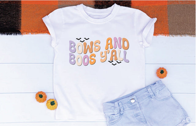 Retro Bows And Boos Y'all Sublimation Vol-1 Sublimation Creativeart88 
