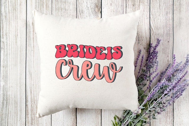 Retro brideis crew SVG SVGista 