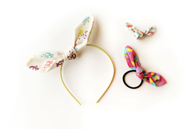 Retro Bunny Ear Bow ITH Applique Embroidery Embroidery/Applique DESIGNS Designed by Geeks 