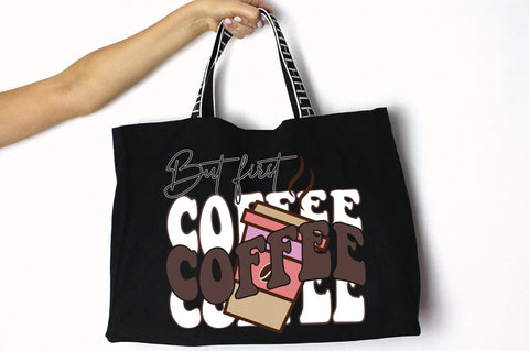 Retro But First Coffee Svg SVG Creativeart88 