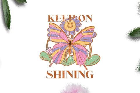 Retro Butterfly Quote Sublimation Sublimation Jagonath Roy 