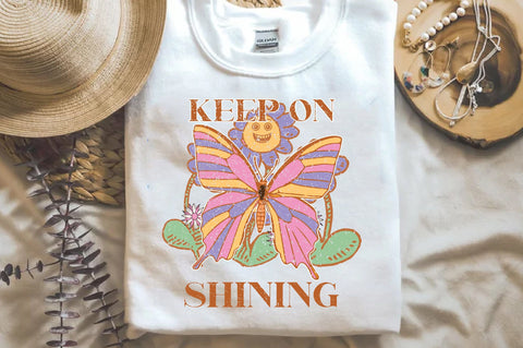 Retro Butterfly Quote Sublimation Sublimation Jagonath Roy 