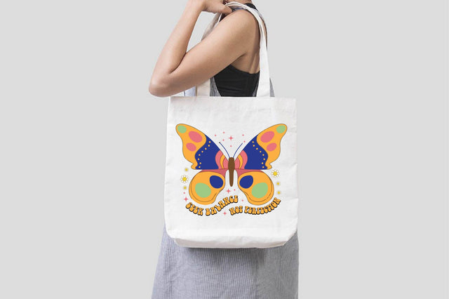 Retro Butterfly Quote Sublimation SVG designartist 