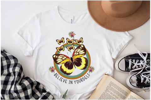 Retro Butterfly Sublimation Sublimation Jagonath Roy 