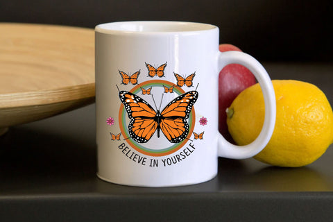 Retro Butterfly Sublimation Sublimation Rupkotha 