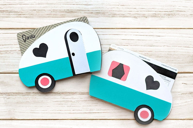 Retro Camper Cap Gift Card Holder SVG SVG Risa Rocks It 