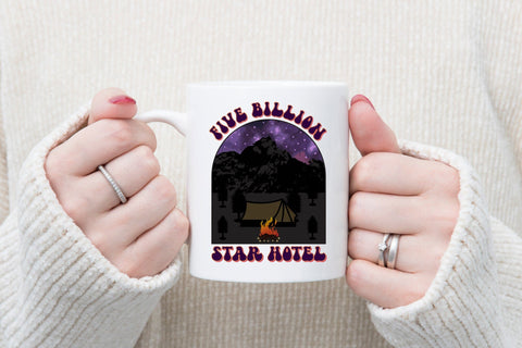 Retro Camping PNG - Five Billion Star Hotel Sublimation CraftLabSVG 