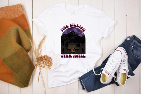 Retro Camping PNG - Five Billion Star Hotel Sublimation CraftLabSVG 
