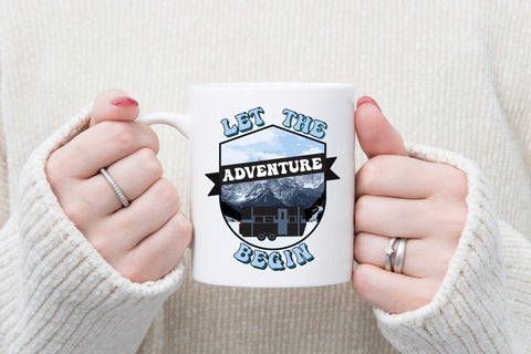 Retro Camping PNG - Let the Adventure Begin Sublimation CraftLabSVG 