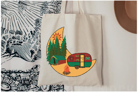 Retro Camping Sublimation Bundle Sublimation Jagonath Roy 