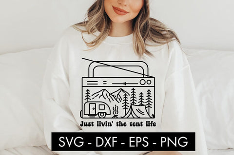 Retro Camping SVG Bundle PNG Cut file SVG Freeling Design House 