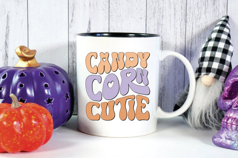 Retro Candy Corn Cutie Sublimation Sublimation Creativeart88 