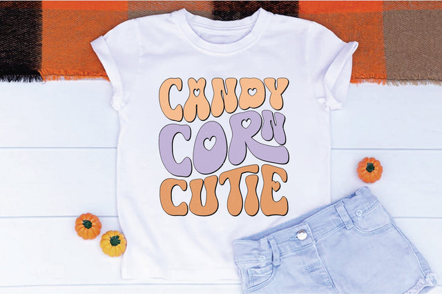 Retro Candy Corn Cutie Sublimation Sublimation Creativeart88 