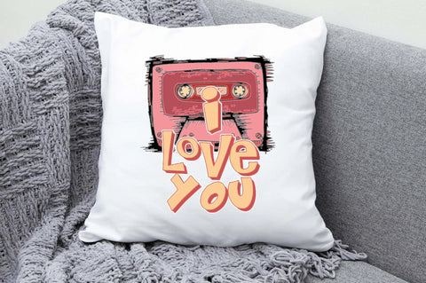 Retro Cassette Valentine Sublimation Sublimation Jagonath Roy 