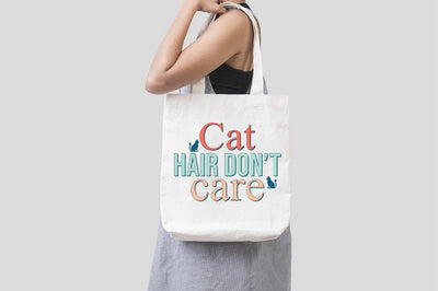 Retro Cat hair don't care SVG SVGista 