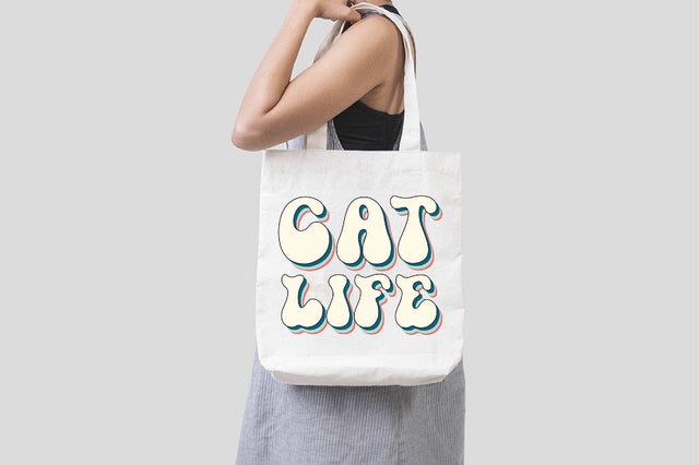 Retro Cat life SVG Design SVG SVGista 