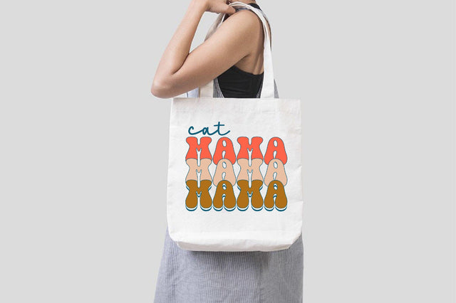 Retro Cat mama Design SVG SVGista 