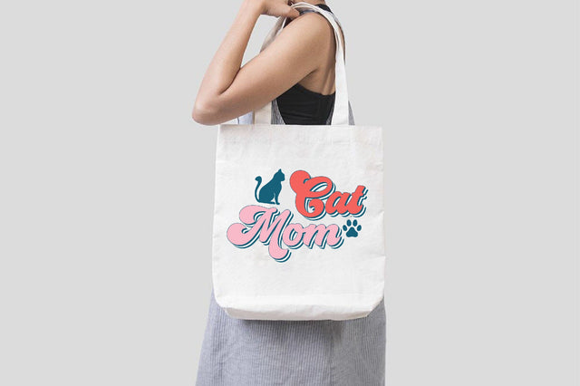 Retro Cat Mom SVG Design SVG SVGista 