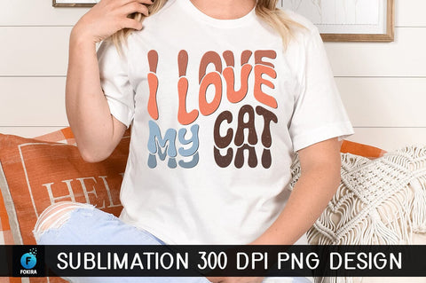 Retro Cat Sublimation Bundle SVG fokiira 