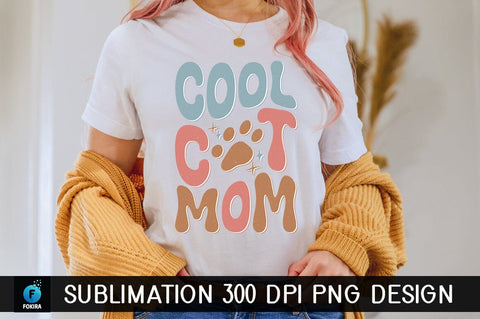 Retro Cat Sublimation Bundle SVG fokiira 