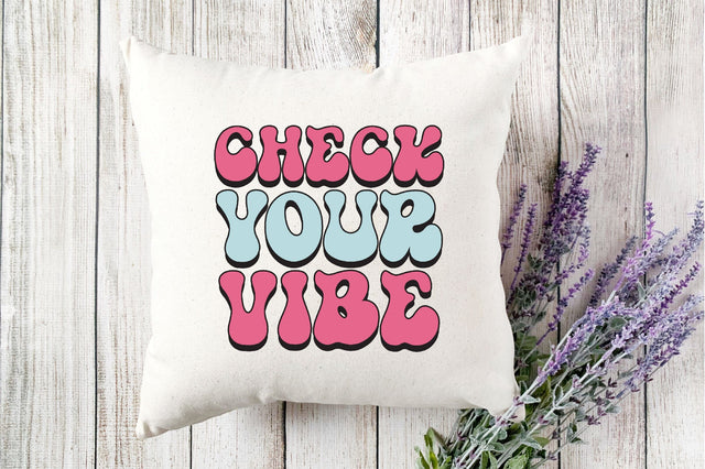 Retro check your vibe SVG SVGista 