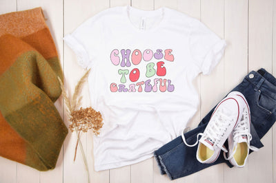 Retro choose to be Grateful SVG SVGista 