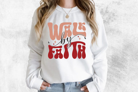 Retro Christian Sublimation Bundle SVG fokiira 