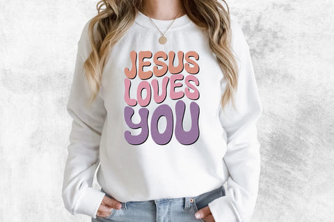 Retro Christian Sublimation Bundle SVG fokiira 