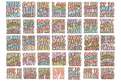 Retro Christian t-shirt Design Bundle, Retro Faith Bundle, jesus SVG Bundle SVG orpitasn 