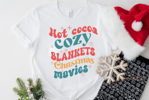 Retro Christmas Bundle, Winter SVG Bundle Design SVG FiveStarCrafting 