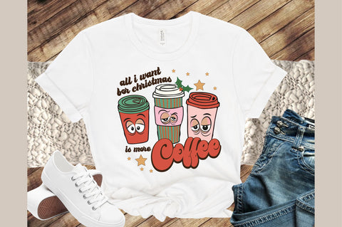 Retro Christmas Coffee Sublimation Sublimation designartist 